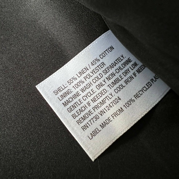 RACHEL COMEY x TARGET | Sz L Oversized Tweed Blazer Linen Cotton Blend Grey - Picture 5 of 7